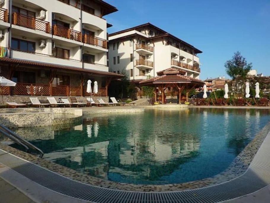 Apartament Studio Comfort Primorsko Mm Complex Exterior photo